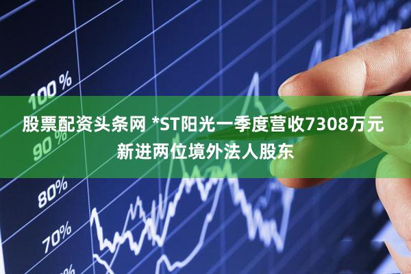 股票配资头条网 *ST阳光一季度营收7308万元 新进两位境外法人股东