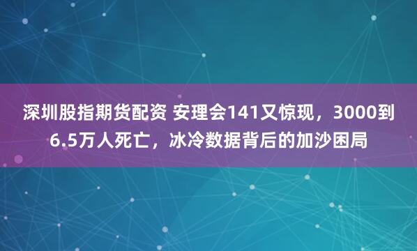 深圳股指期货配资 安理会141又惊现，3000到6.5万人死亡，冰冷数据背后的加沙困局